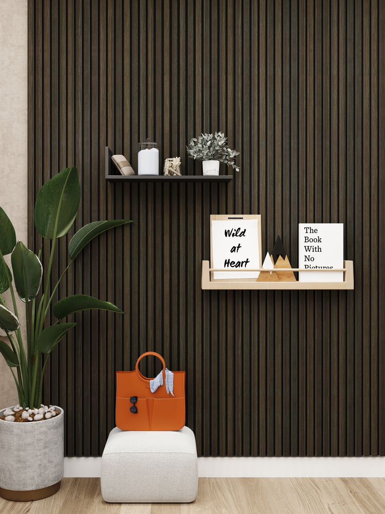 Flexible tambour wall panel